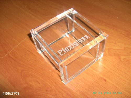 κουτάκι με plexiglass